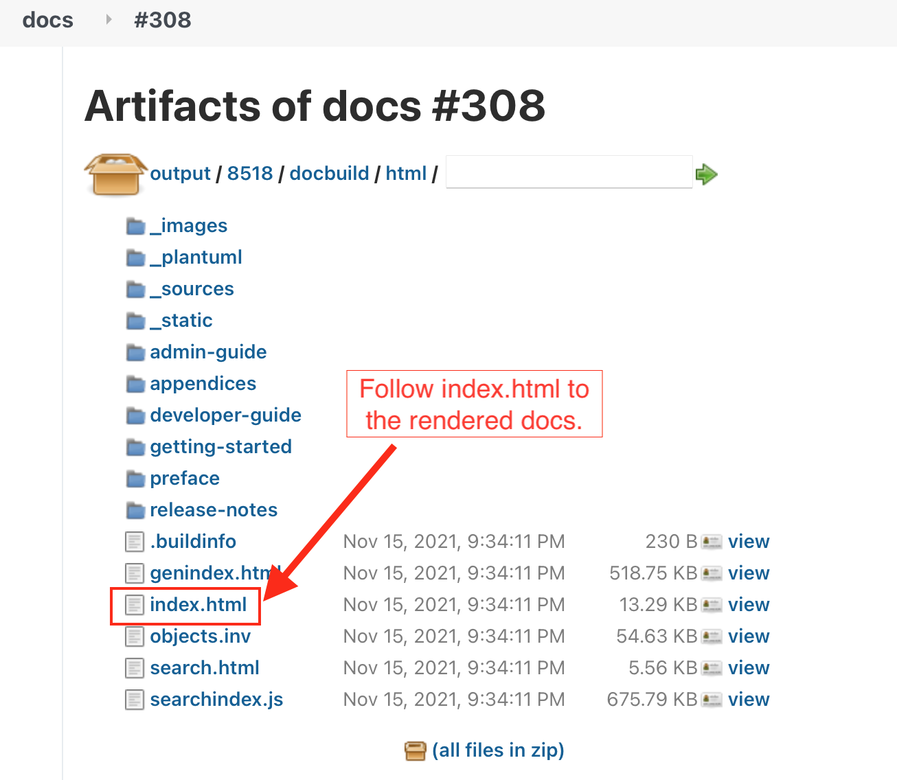 DocsBuildIndex