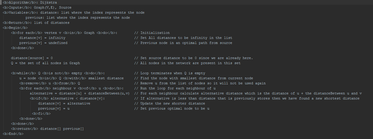 4 Dijkstra Pseudo Code Text File