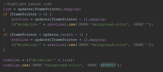 7 Pseudocode highlighter