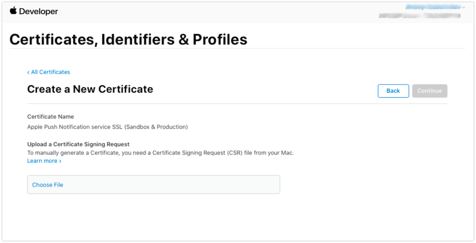 Certificate Signing Request