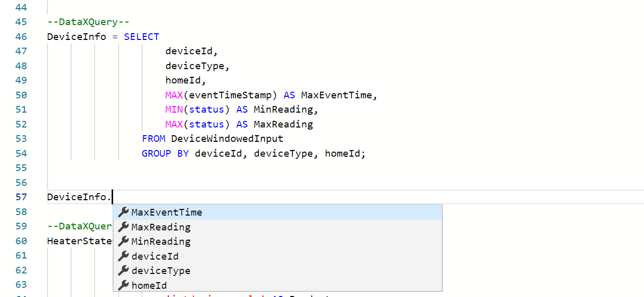 intellisense