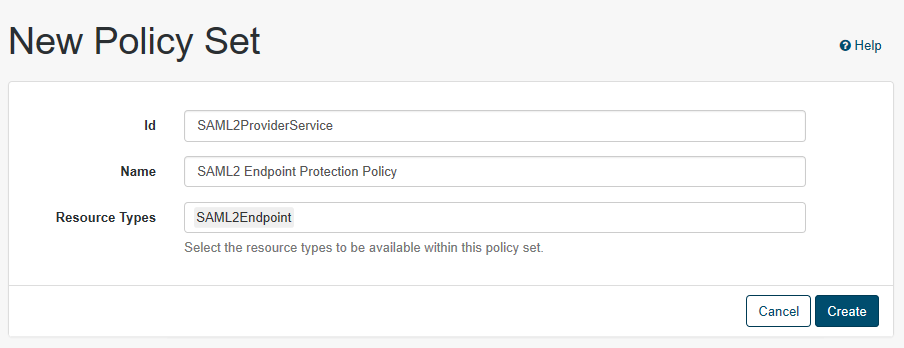 New Provider Policy Set