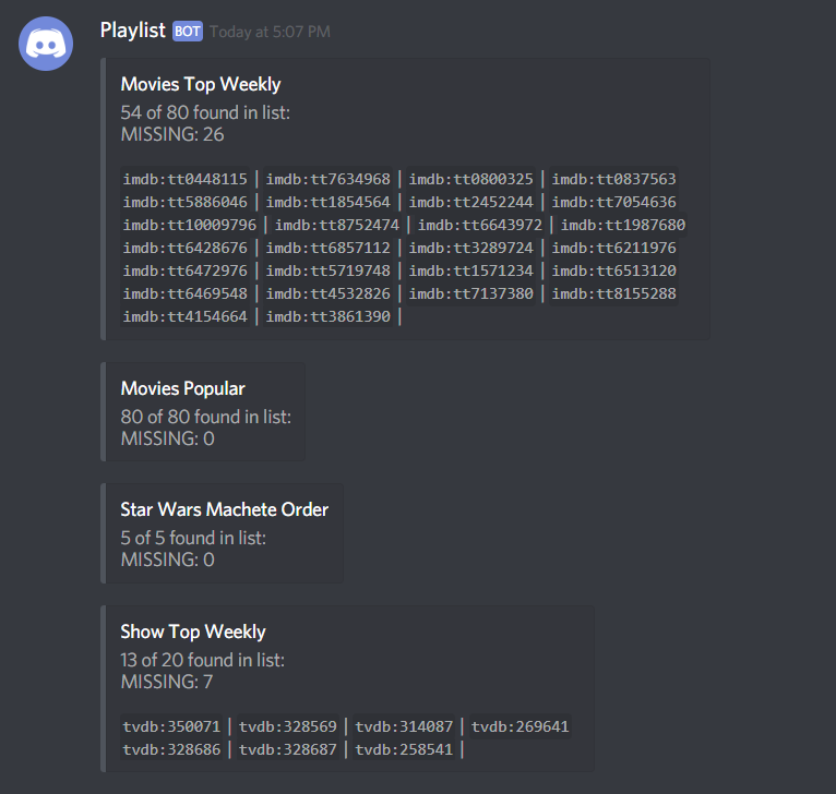 discord list