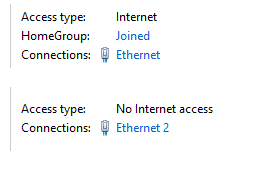 Ethernet 2 (double click)