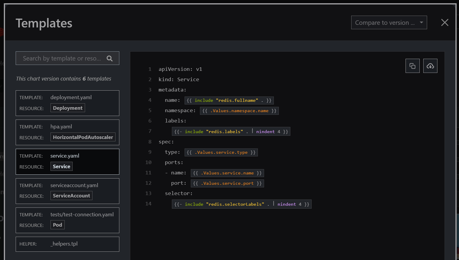 Redis Template