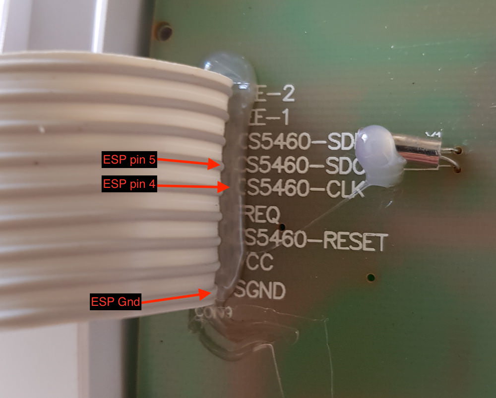 Generic ECH1560 Board Pins